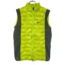 ナイキ ゴルフ ダウンベスト M イエロー系 NIKE メンズ 【中古】 【240215】