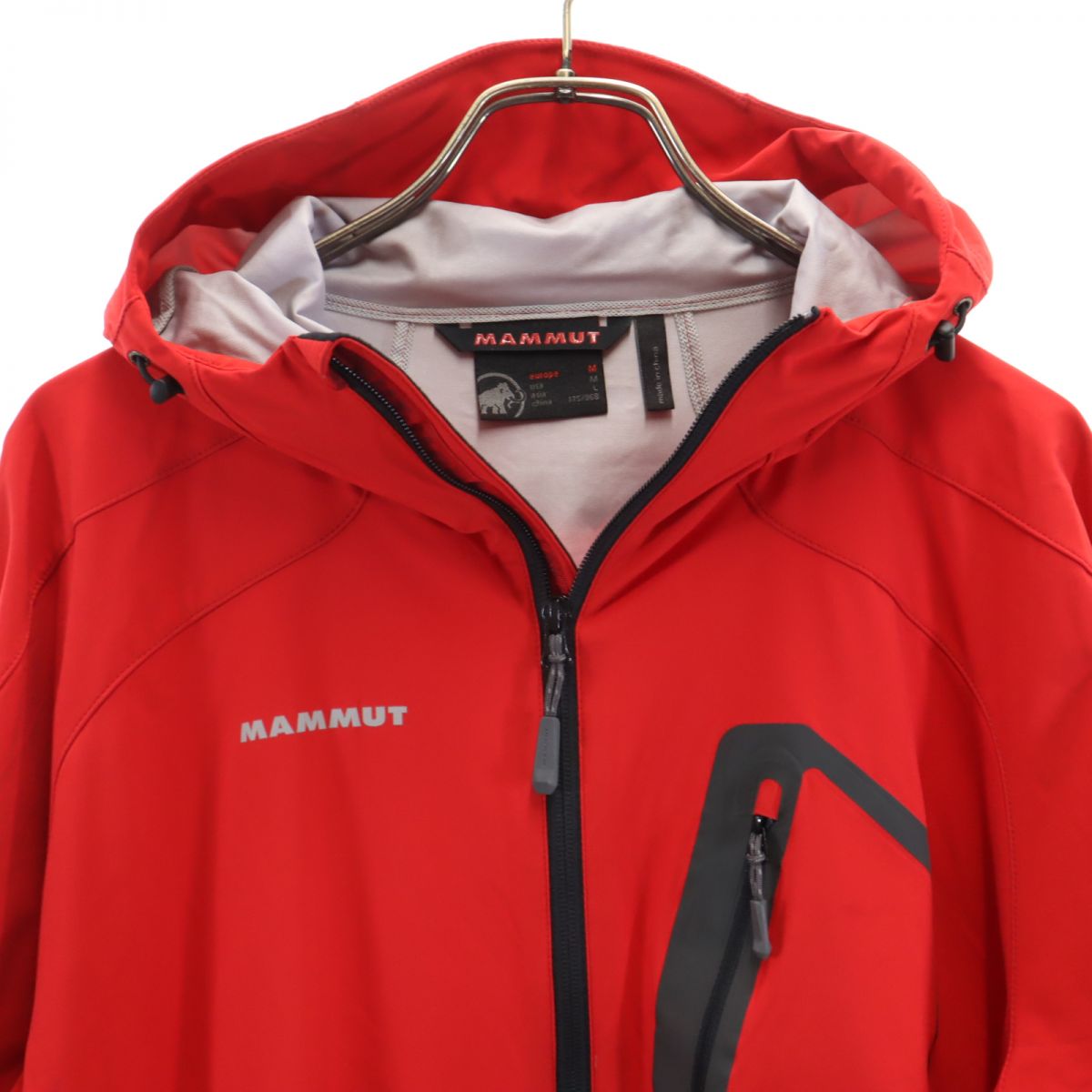 古着 Mammut マムート アウトドア ナイロンジャケット M 黒 メンズ 【中古】