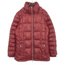 トミーヒルフィガー 長袖 ダウンジャケット M レッド系 TOMMY HILFIGER レディース 【中古】 【240215】