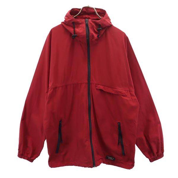 古着 エルエルビーン L.L.Bean 長袖 ナイロン アウトドアジャケット XL レッド系 メンズ 【中古】 【PD】
