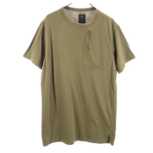 マハリシ 半袖 Tシャツ M ブラウン系 maharishi 胸ポケット メンズ 【中古】 【230524】