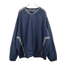 古着 ホロウェイ Holloway オールド 長袖 ピステ 3XL ネイビー ビッグサイズ メンズ 【中古】