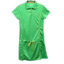 プーマ ゴルフ 半袖 ワンピース 総柄 ゴルフウェア M グリーン系 PUMA GOLF レディース 【中古】 【230614】