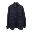 【中古】 コムデギャルソンオム 2007AW M-65 フィールド ジャケット M 濃紺 COMME des GARCONS HOMME メンズ 【200422】