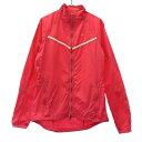 古着 ナイキ NIKE ロゴプリント ナイロン ウインドブレーカー S ピンク スポーツ トレーニング レディース 【中古】
