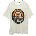 スタジオセブン GU コラボ 半袖 Tシャツ M ホワイト STUDIO SEVEN CHILDHOOD DREAMS メンズ 【中古】 【240427】 メール便可