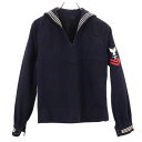 ネイバルクロージングファクトリー 60s ウール セーラー US NAVY アメリカ海軍 長袖 ミリタリーシャツ ネイビー NAVAL CLOTHING FACTORY ビンテージ メンズ 【中古】 【231125】 【PD】 1