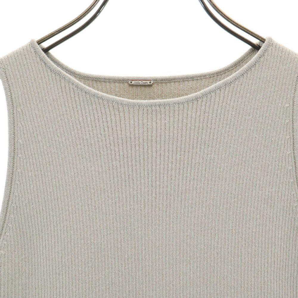古着 Mila Owen ミラオーウェン リブニット タンクトップ アイボリー レディース 【中古】 space01-10652060 古着、USED専門百貨店BIG2nd サンプル画像3