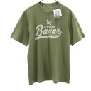 未使用 エディーバウアー プリント 半袖 Tシャツ M グリーン Eddie Bauer タグ付き メンズ 【中古】 【240429】 メール便可