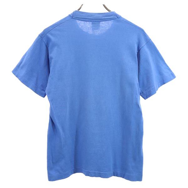 古着 FRUIT OF THE LOOM フルーツオブザルーム 90s オールド USA製 プリント 半袖 Tシャツ S ブルー BYU メンズ 【中古】 【PD】 space01-10616093 古着、USED専門百貨店BIG2nd サンプル画像2