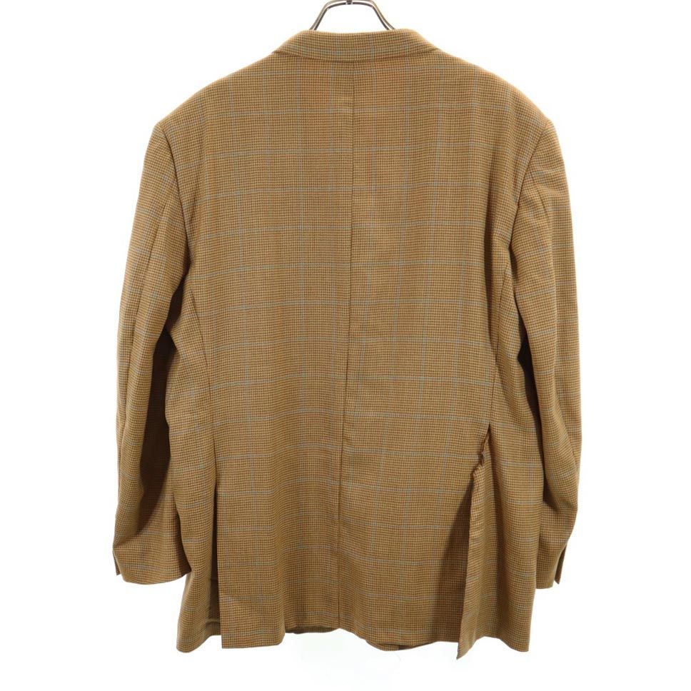 古着 BURBERRY バーバリー 千鳥格子柄 ウール テーラードジャケット 42 ブラウン系 LONDON メンズ 中古 PD space01-10636722 古着、USED専門百貨店BIG2nd サンプル画像2