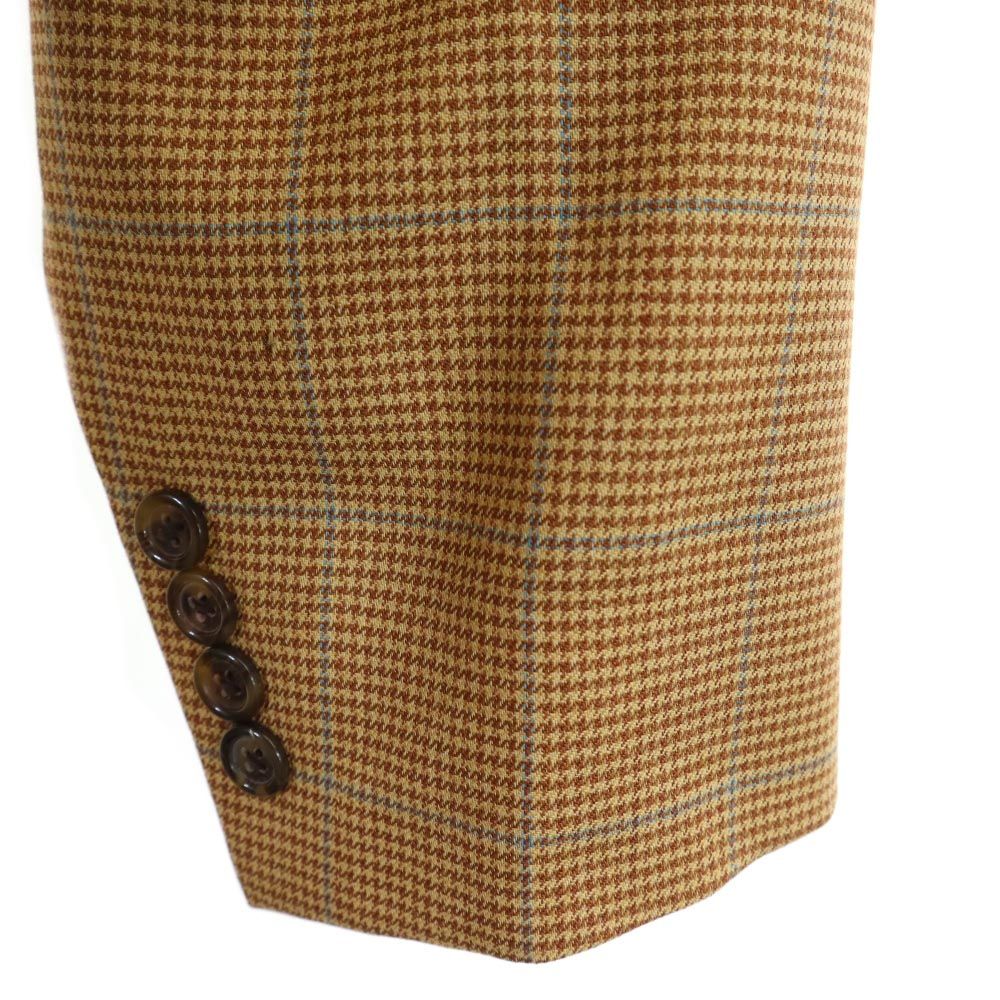 古着 BURBERRY バーバリー 千鳥格子柄 ウール テーラードジャケット 42 ブラウン系 LONDON メンズ 中古 PD space01-10636722 古着、USED専門百貨店BIG2nd サンプル画像3