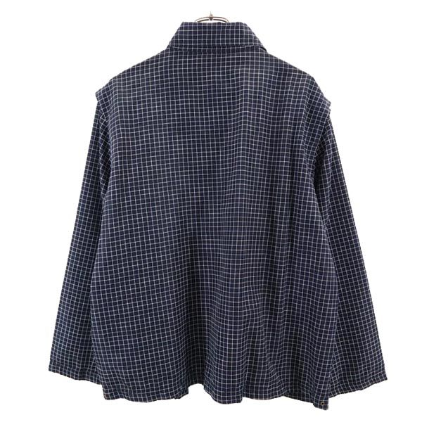 古着 Catalina カタリナ 90s オールド フルジップ ジャケット L ネイビー×ホワイト メンズ 【中古】 【PD】