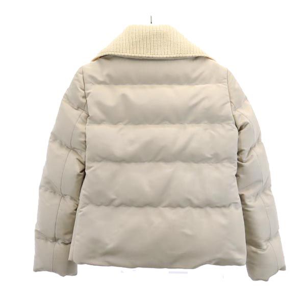 古着 PRADA プラダ ダウンジャケット 38 ベージュ レディース 【中古】 【PD】