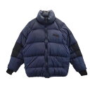 古着 FIRSTDOWN ファーストダウン スノーボード ジャケット M ネイビー メンズ 【中古】 【PD】