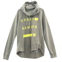 アンダーアーマー プリント スウェットパーカー M グレー UNDER ARMOUR プルオーバー ロゴ メンズ 【中古】 【230905】