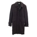 コムデギャルソンオムプリュス 2011年 日本製 ドット 長袖 ウールコート S ブラック系 COMME des GARCONS HOMME PLUS メンズ 【中古】 【240118】