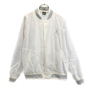 ナイキ エアジョーダン ジャケット バスケウェア M ホワイト×グレー NIKE 裏メッシュ地 メンズ 【中古】 【230907】