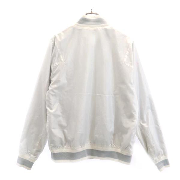 ナイキ エアジョーダン ジャケット バスケウェア M ホワイト×グレー NIKE 裏メッシ...