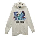 ミルクボーイ プリント スウェット パーカー ホワイト系 MILKBOY トレーナー メンズ 【中古】 【230907】