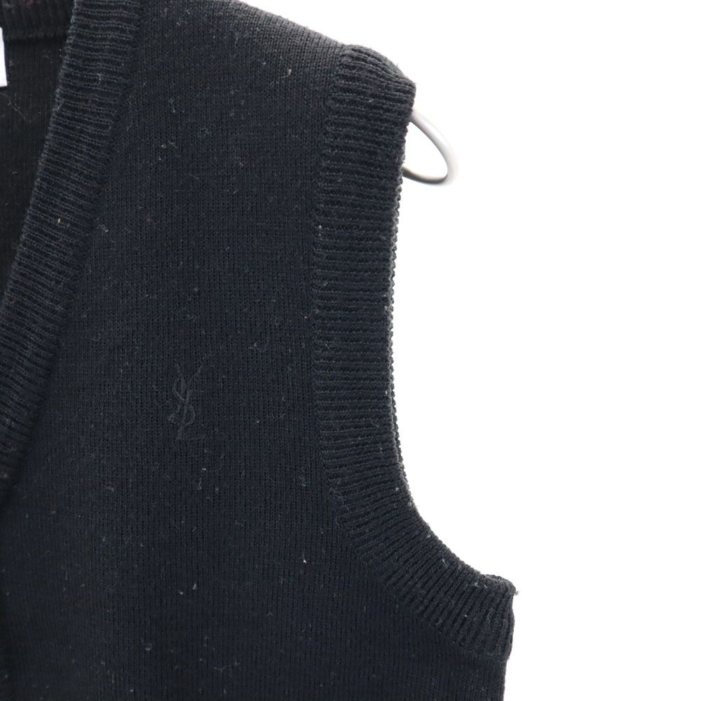 ���� YVES SAINT LAURENT �������������� 90s ������� V�ͥå� �˥åȥ٥��� 120 �֥�å� ���å� ����š� ��PD��