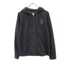 古着 patagonia パタゴニア アウトドア 長袖 ジップパーカー M グレー系 レディース 【中古】 【PD】