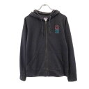 パタゴニア アウトドア ジップパーカー M グレー系 patagonia ロゴ レディース 【中古】 【230909】