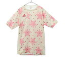 アディダス プリント トレーニングシャツ S adidas 半袖 Tシャツ スポーツ ウォームアップ メンズ 【中古】 【230910】 メール便可