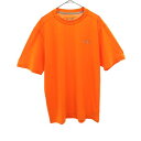 アンダーアーマー プリント トレーニングシャツ MD オレンジ UNDER ARMOUR 半袖 Tシャツ スポーツ ウォームアップ ロゴ メンズ 【中古】 【2...