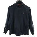 古着 プーマ PUMA トレーニング トラックジャケット S ブラック ジャージ レディース 【中古】