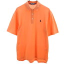 ポロラルフローレン ゴルフ 半袖 ポロシャツ M オレンジ系 POLO RALPH LAUREN GOLF メンズ 【中古】 【240503】