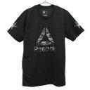 リーボック プリント トレーニングシャツ S ブラック Reebok 半袖 Tシャツ スポーツ ウォームアップ メンズ 【中古】 【230914】 メール便可