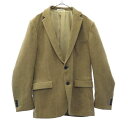 ワークトリップ アウトフィッツ コーデュロイ テーラードジャケット M ブラウン WORK TRIP OUTFITS GREEN LABEL RELAXING メンズ 【中古】 【240126】