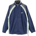 古着 プーマ PUMA トレーニング ウインドブレーカー L ネイビー メンズ 【中古】