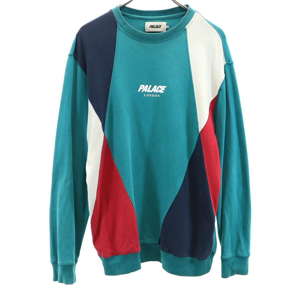 パレス スケートボード 長袖 トレーナー M ブルー系 PALACE スウェット メンズ 【中古】 【240306】 【PD】 1