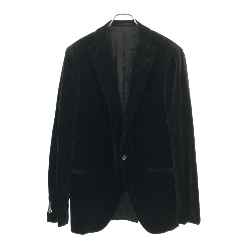 ドレステリア 日本製 長袖 テーラードジャケット 50 ブラック DRESSTERIOR メンズ 【中古】 【240202】 【PD】