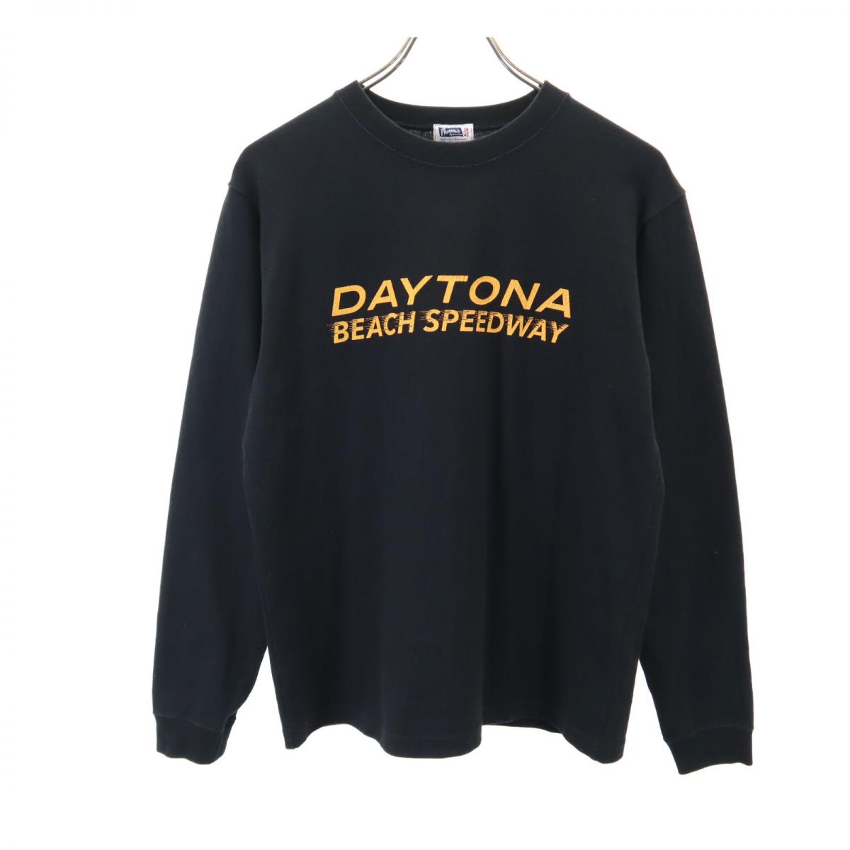 フェローズ 日本製 長袖 Tシャツ M ブラック Pherrow's ロンT メンズ 【中古】 【240206】