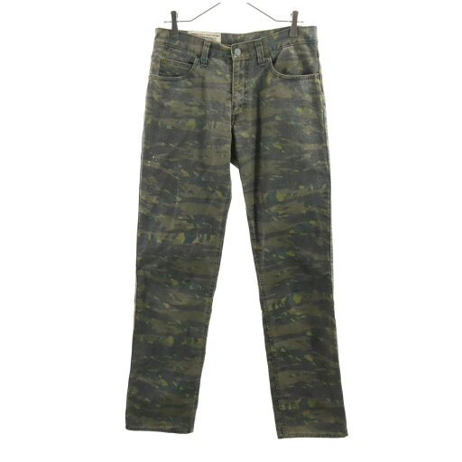 古着 Johnbull ジョンブル カモフラージュ柄 カーゴパンツ w32 グリーン系 メンズ 【中古】 古着 Johnbull ジョンブル カモフラージュ柄 カーゴパンツ w32 グリーン系 メンズ 【中古】