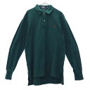 ポロバイラルフローレン 長袖 ポロシャツ M グリーン Polo by Ralph Lauren メンズ 【中古】 【240220】