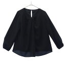 古着 グリーンレーベルリラクシング green label relaxing 長袖 ブラウス ブラック ユナイテッドアローズ レディース 【中古】(4)