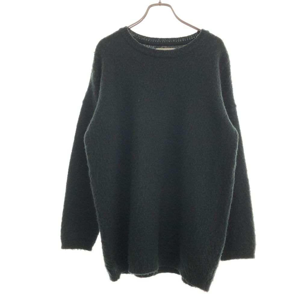 Three-Quarter Knit - 古着 STUDIOUS ステュディオス 日本製 長袖 セーター FREE グリーン系 ニット レディース 【中古】 【PD】
