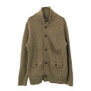 古着 BEAMS ビームス 長袖 ニット カーディガン M ブラウン系 メンズ 【中古】 【PD】