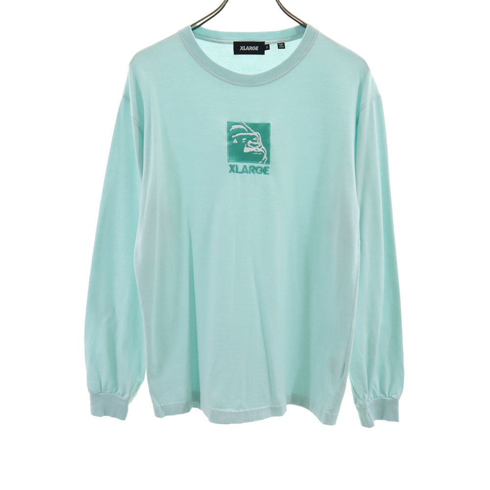 樂天商城 - 古着 XLARGE エクストララージ 長袖 Tシャツ M ブルー系 ロンT メンズ 【中古】