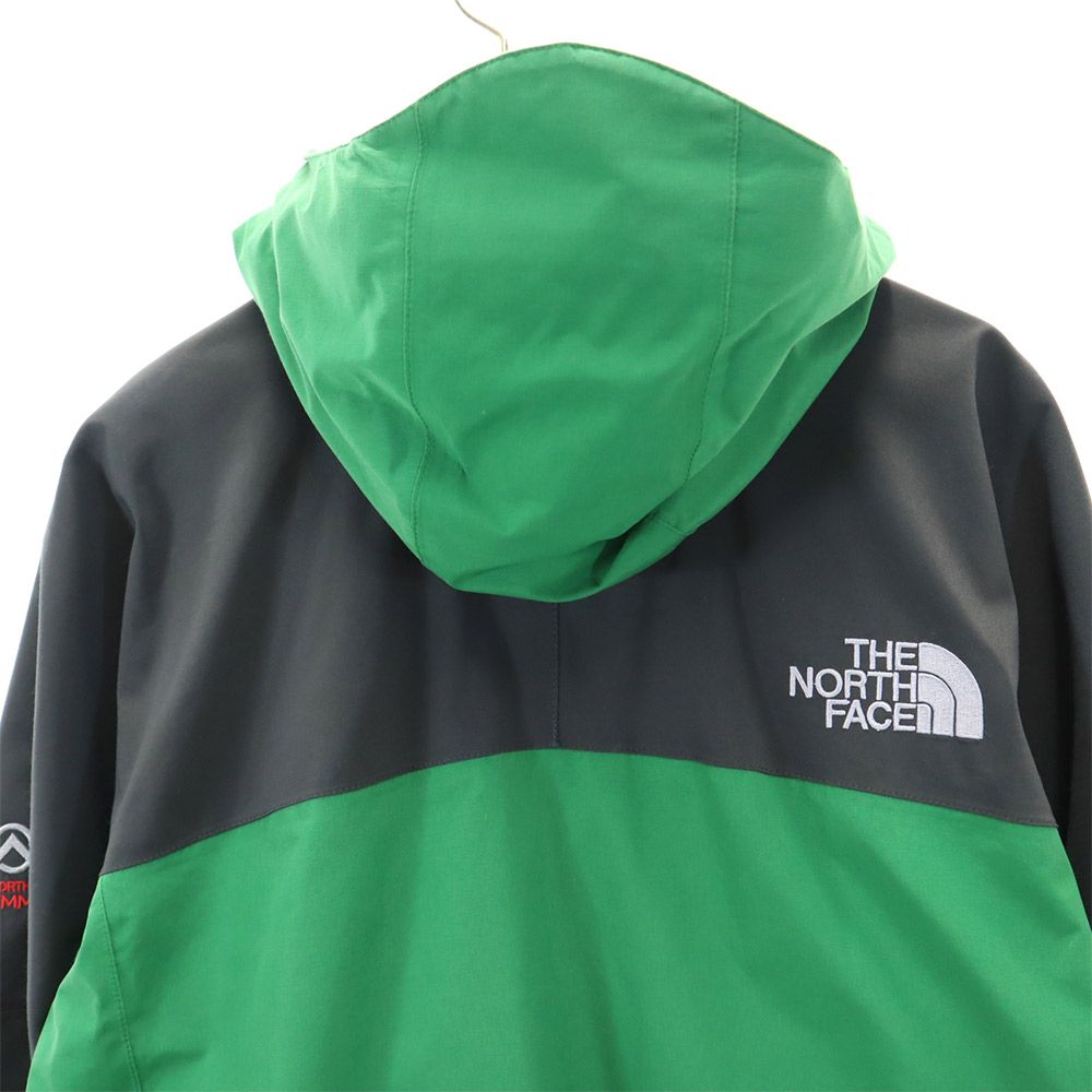 古着 THE NORTH FACE ノースフェイス アウトドア NP15400 ゴアテックス マウンテンジャケット M グリーン フード メンズ 【中古】