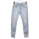 古着 RED CARD レッドカード 日本製 スリムデニムパンツ w22 ブルー ジーパン レディース 【中古】