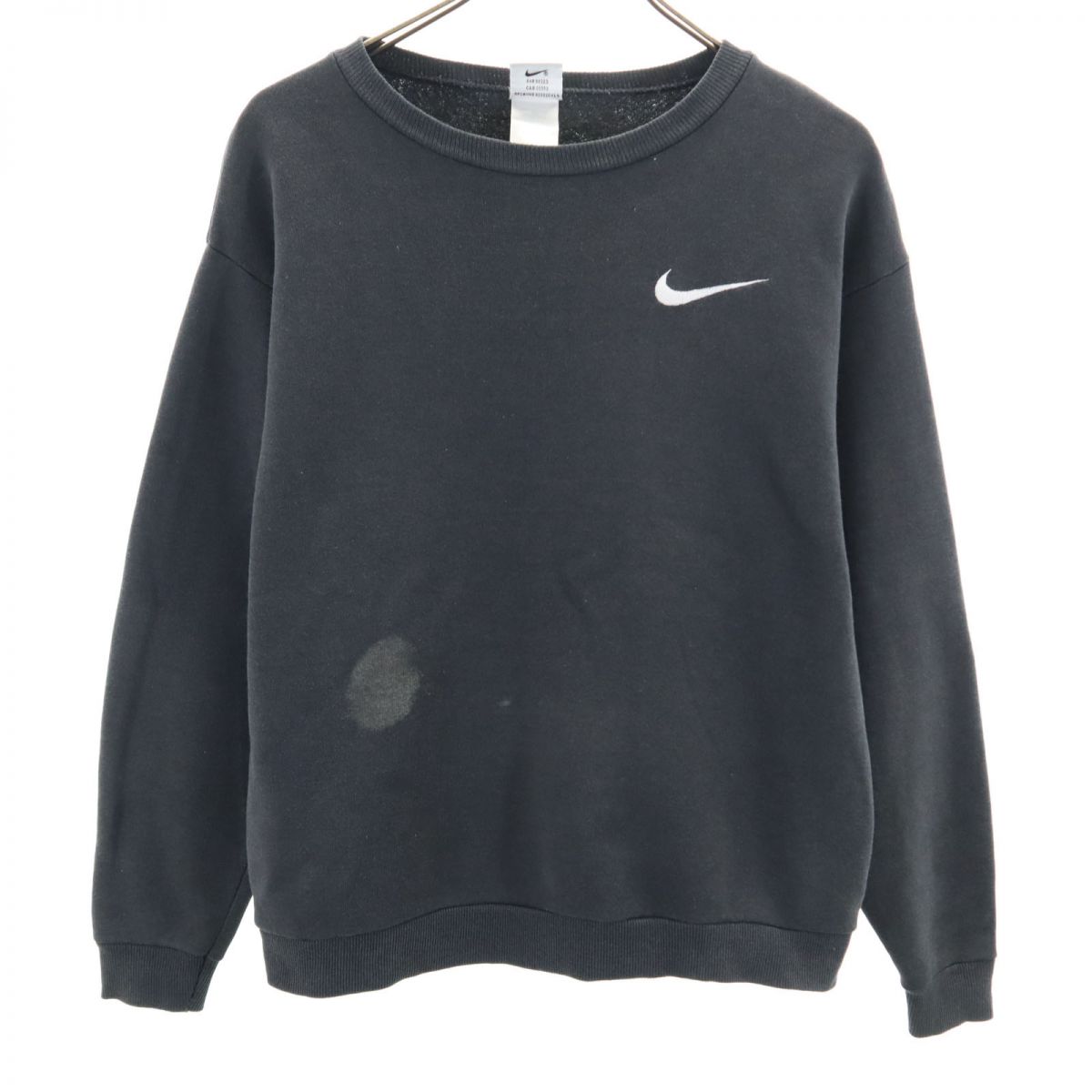 NIKE】90s スウェット 裏起毛 プリントロゴ M スウッシュ - トップス NIKE】90s スウェット 裏起毛 プリントロゴ M スウッシュ - トップス