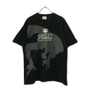 古着 ユニバーサルスタジオジャパン UNIVERSAL STUDIOS JAPAN スパイダーマン 半袖 Tシャツ ブラック メンズ 【中古】