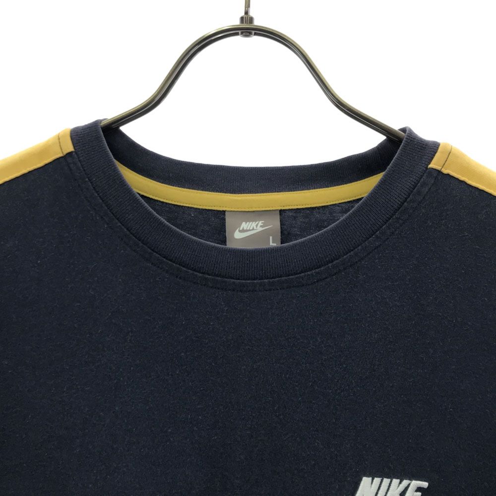 古着 NIKE ナイキ 半袖 Tシャツ L（150-160） ネイビー キッズ 【中古】