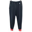 古着 NIKE ナイキ 90s オールド トレーニング ロングジャージパンツ M ブラック ウエストゴム メンズ 【中古】 【PD】