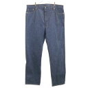 【中古】 未使用 リーバイス 90s　501デッドストック ストレート デニムパンツ w46 Levi's フラッシャー付き　ボタン裏552 メンズ 【200710】